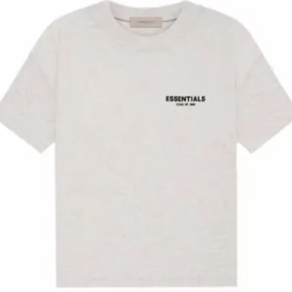 Fear of God Essentials Light Oatmeal Tee (XS-XL) - Picture 1 of 1